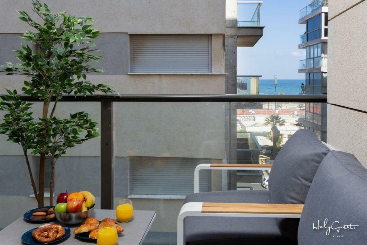 Sea View 2 Bedroom Near Shouk Hacarmel By Holyguest Tel Aviv Exteriér fotografie
