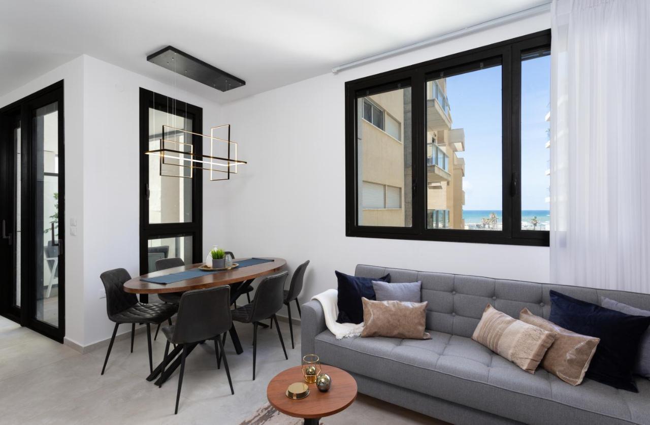 Sea View 2 Bedroom Near Shouk Hacarmel By Holyguest Tel Aviv Exteriér fotografie
